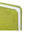 Ежедневник датированный 2024 А5 138x213 мм, BRAUBERG "Sparkle", под кожу, блестки, зеленый