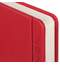 Ежедневник датированный 2024 А5 138x213 мм, BRAUBERG "Flap", под кожу, органайзер, красный