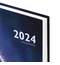 Ежедневник датированный 2024 145х215 мм, А5, STAFF, ламинированная обложка, "Space"