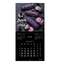 Календарь настенный перекидной на 2024 г., BRAUBERG, 12 листов, 29х29 см, "Black Style"