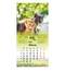 Календарь настенный перекидной на 2024 г., BRAUBERG, 12 листов, 29х29 см, "Милые котики"