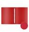Папка на 4 кольцах пластиковая ErichKrause Matt Classic, 24мм, A4, красный  