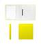 Папка–регистратор на 2 кольцах ErichKrause, Neon, А4, 35 мм, желтый