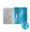 Папка-скоросшиватель пластиковая ErichKrause Glossy Ice Metallic, A4, голубой 