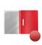 Папка-скоросшиватель пластиковая ErichKrause Fizzy Classic, A4, красный