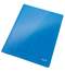 Папка-скоросшиватель Leitz WOW, А4, ламинированный картон, голубая