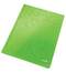 Папка-скоросшиватель Leitz WOW, А4, ламинированный картон, зеленая