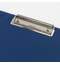 Папка-планшет BRAUBERG, А4 (340х240 мм), с прижимом и крышкой, картон/ПВХ, РОССИЯ, синяя