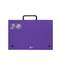 Папка-портфель 13 отделений Berlingo "Skyline", А4, 328*285мм, 700мкм, фиолетовая