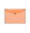 Папка-конверт с кнопкой Erich Krause FIZZY NEON  ENVELOPE, A4, 180мкм, ассорти