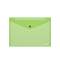 Папка-конверт на кнопке пластиковая ErichKrause Fizzy Neon, непрозрачная, A4, ассорти 
