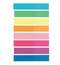 Набор самоклеящихся неоновых закладок из пластика 45*8мм, 8*20л, 8 цветов, STICK`N, HOPAX