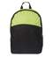 Рюкзак ArtSpace Simple Top, 41*30*12см, 1 отделение, 2 кармана, уплотненная спинка,черный/зеленый