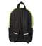 Рюкзак ArtSpace Simple Top, 41*30*12см, 1 отделение, 2 кармана, уплотненная спинка,черный/зеленый