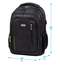 Рюкзак Berlingo City "Comfort black" 42*29*17см, 3 отд, 3 карм, отд. для ноут, USB разъем, эргоном. спинка