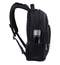 Рюкзак Berlingo City "Strict black" 42*29*17см, 2 отд, 3 карм, отд. для ноут, USB разъем, эргоном. спинка
