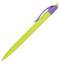 Ручка шариковая масляная автоматическая BRAUBERG "FRUITY RX", СИНЯЯ, soft-touch, узел 0,7 мм, линия письма 0,35 мм