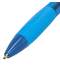 Ручка шариковая масляная автоматическая с грипом BRAUBERG "FRUITY RG", СИНЯЯ, узел 0,7 мм, линия письма 0,35 мм