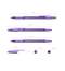 Ручка шариковая ErichKrause R-301 Violet Stick&Grip 0.7, цвет чернил фиолетовый 