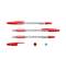 Ручка шариковая ErichKrause R-301 Classic Stick&Grip 1.0, цвет чернил красный