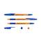 Ручка шариковая ErichKrause R-301 Orange Stick&Grip 0.7, цвет чернил синий 