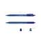 Ручка шариковая одноразовая Erich Krause Ultra Glide Technology U-28, автомат, 1мм, синяя 