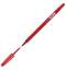 Ручка шариковая Attache Style, 0,5мм, прорезиненный корпус, красная