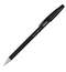 Ручка шариковая Attache Style, 0,5мм, прорезиненный корпус, черная