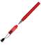 Ручка шариковая на шнурке Attache, 0,5мм, красный корпус, синяя