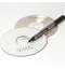 Маркер для CD и DVD BRAUBERG, ЧЕРНЫЙ, супертонкий металлический наконечник, 0,5 мм