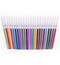 Фломастеры Luxor "Coloring", 24 цвета, смываемые, пластиковый пенал