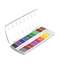 Краски акварельные ArtBerry с УФ защитой яркости 18 цветов с увеличенными кюветами 
