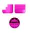 Подставка настольная вращающаяся пластиковая ErichKrause Mini Burger, Neon Solid, розовая