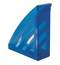Лоток вертикальный для бумаг BRAUBERG "Office style", 245х90х285 мм, тонированный синий
