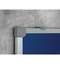 Доска фетровая 90х60 см Attache, синяя, алюминиевая рамка, ткань