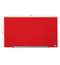 Доска Nobo широкоформатная стеклянная, красная, 68х38 см  
