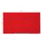 Доска Nobo широкоформатная стеклянная, красная, 99х56 см 