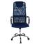 Кресло для руководителя  KB-9/DB/TW-10N синий TW-05N TW-10N сетка, крестовина хром