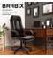Кресло для руководителя Brabix "Strike EX-525", экокожа черная