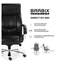 Кресло офисное BRABIX PREMIUM "Direct EX-580", хром, рециклированная кожа, черное