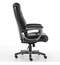 Кресло офисное BRABIX PREMIUM "Solid HD-005", НАГРУЗКА до 180 кг, рециклированная кожа, черное