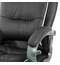 Кресло офисное BRABIX PREMIUM "Strong HD-009", НАГРУЗКА до 200 кг, экокожа черная, ткань серая