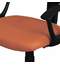 Кресло компактное BRABIX "Flip MG-305", ткань TW, оранжевое/черное