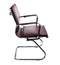 Кресло для посетителя Бюрократ CH-993-Low-V, кожзам, коричневый