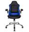 Кресло игровое  VIKING-1/BL+BLUE черный/синий, искусственная кожа