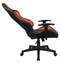 Кресло компьютерное BRABIX "GT Racer GM-100", две подушки, экокожа, черное/оранжевое