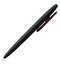 Ручка шариковая Prodir DS5 TRR-P Soft Touch, черная с красным