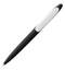 Ручка шариковая Prodir DS5 TRR-P Soft Touch, черная с белым