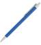 Ручка шариковая Button Up синяя с белым