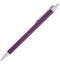 Ручка шариковая Button Up фиолетовая с белым